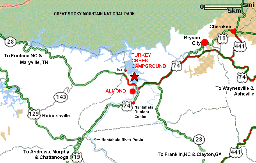 NANTAHALA RIVER (VIA TURKEY CREEK CAMPGROUND)